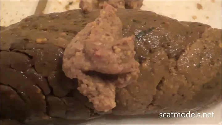 Solo Scat Girl Dives Into Nasty Fun With Thick Brown Loads - Natural - scat porn video at ScatLab.net