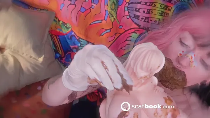 Sweet Betty Transforms Sweetness into a Wild Scat Solo Show - scat porn video at ScatLab.net