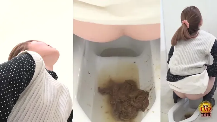 Anal Defecation Exposed: Japanese Girl Shits and Smears Without Cuts - scat porn video at ScatLab.net